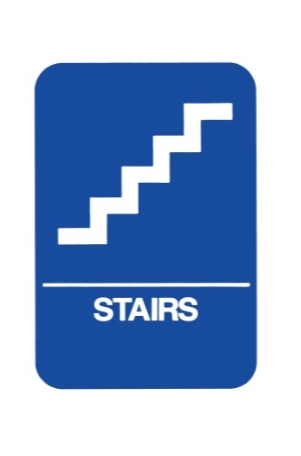 HS 9070 24 - ADA Sign with Braille Translation